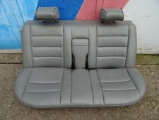 Mercedes Benz S Klasse W126 560SEL Rücksitzbank Rückbank Leder Grau Langversion Mercedes Benz S Klasse W126 560SEL Rücksitzbank Rückbank Leder Grau Langversion