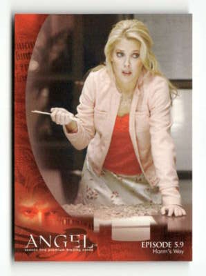 2004 Inkworks Angel S5 24 Girlfight Mercedes McNab BXCP36