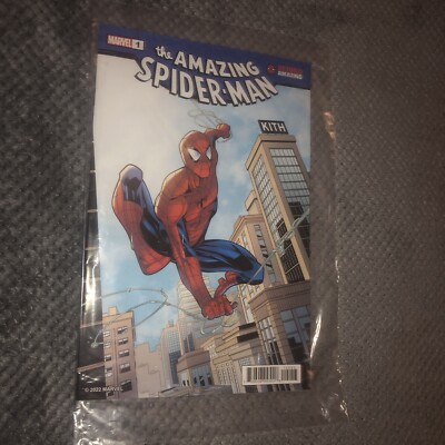 KITH Marvel Spiderman 60th Anniversary comic book limited edition brand new 