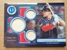 Matt Olson 2024 Topps Tribute Triple Relic Baseball Card 075/150 TTR-MO