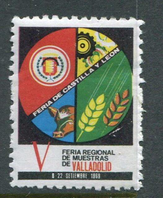 1969 Feria de Castilla y Leon Reklamemarke Poster Stamp 1969 Feria de Castilla y Leon Reklamemarke Poster Stamp