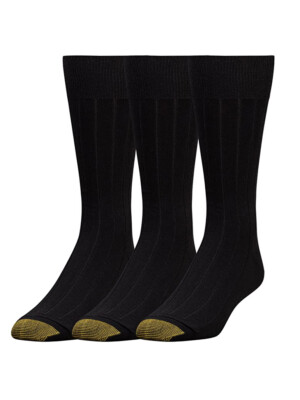 Gold Toe Men's Hampton Crew 3-Pack Socks 2054s