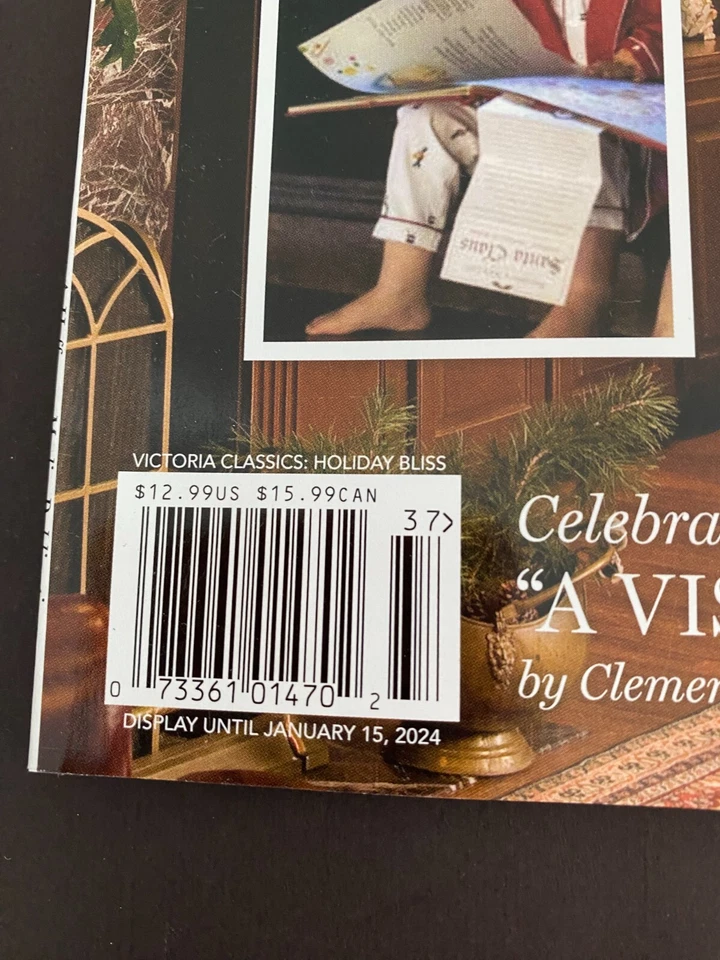 Victoria Classics Holiday Bliss Special Collector's Issue January 2024 Christmas - Image 3 of 4