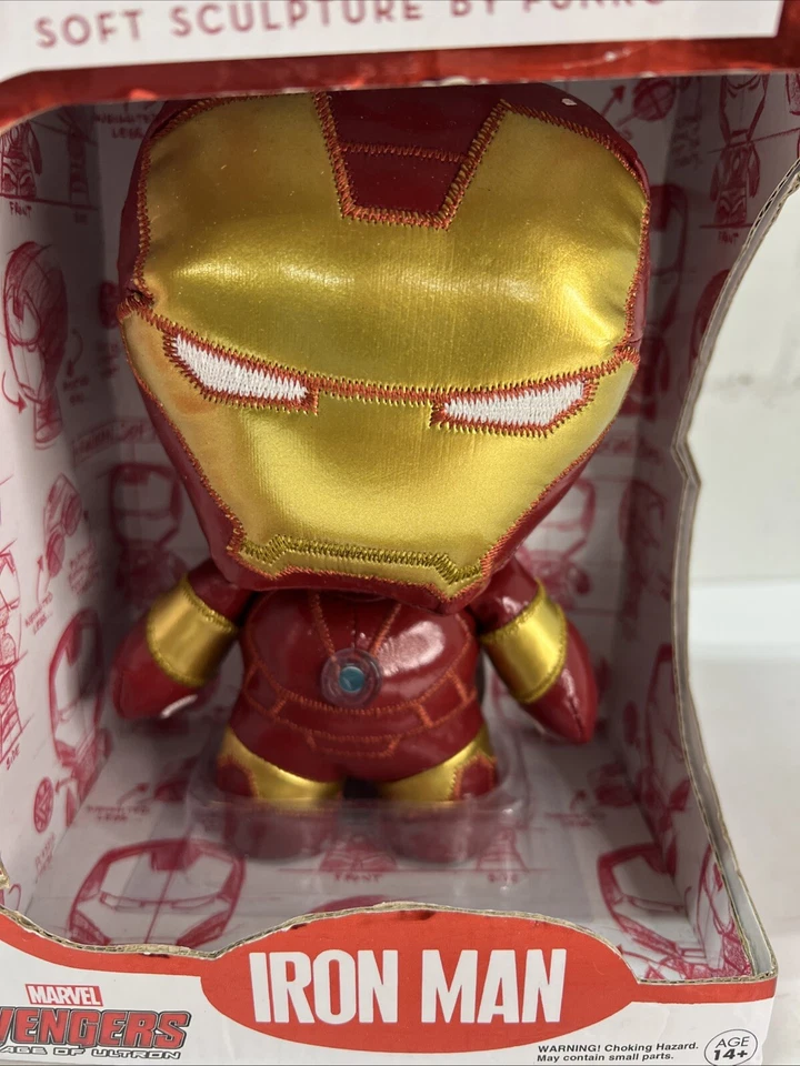 Funko Fabrikations: Avengers 2 Iron Man Figura de Peluche Escultura Suave Nuevo Foto 2 de 3