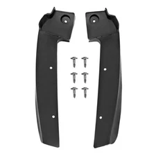 QUARTER TO BUMPER SPLASH SHIELDS 1967-68 MERCURY COUGAR (BLACK RUBBER) PAIR