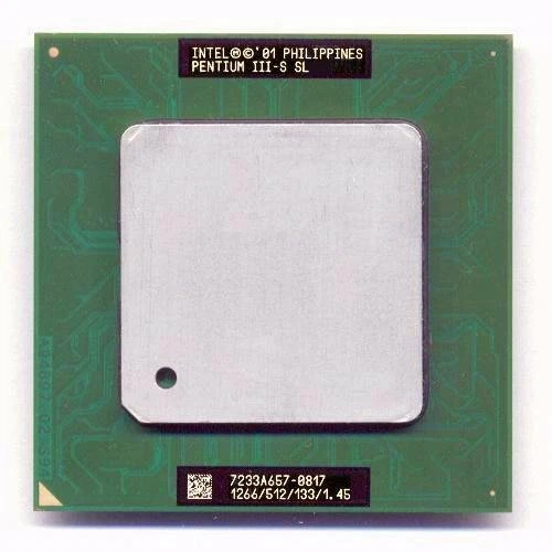 Intel Pentium III Computer Processors 133 MHz Bus Speed for sale