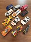 Vintage Lot 12 Corgi Juniors Super Hero Comic Cartoon Cars Vehicles