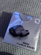 Ricoh Pentax Papilio II 8.5x21 Binoculars Excellent Condition wi Case & Box New