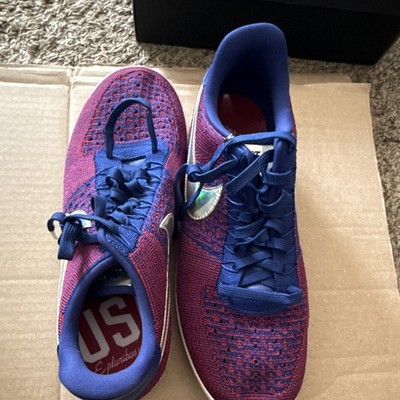 Nike Air Force 1 Ultra Flyknit Low 'USA' Gym Red Sneaker 826577-601