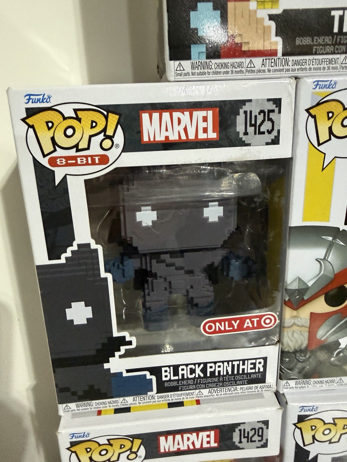 Funko Pop Marvel Iron Man,Magneto,Black Panther. Lot Of 5 thumbnail 4