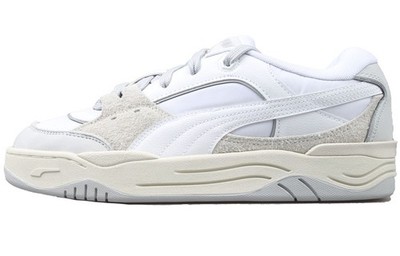 Puma 180 Leather White Cool Light Grey 393288-01