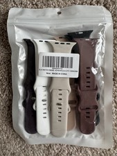 Multicolor Silicone Watch Bands for Apple 42/44/45 Strap Set