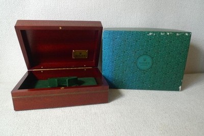 Rolex Uhrenbox Gehäuse Braun Holz für Daytona 16523 69.00.02 Authentisch