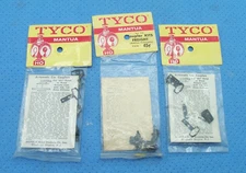 3 Tyco  Mantua 710 Automatic Car Couplers HO Metal Or Wood Freight Cars New