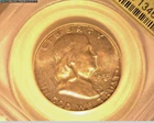 1955 FRANKLIN HALF DOLLAR, PCGS MS-65
