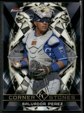 2018 Topps Finest #FC-SP Salvador Perez Finest Cornerstones