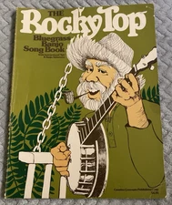 Vintage 1982 Creative Concepts Publishing Rocky Top Bluegrass Banjo Song Book