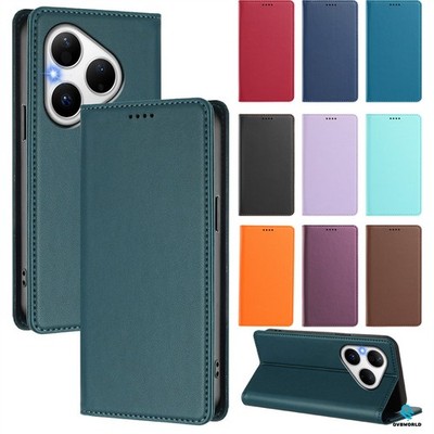 Handy Hülle für Huawei Mate 80 70 60 Nova 14 13 12 11 Luxus Magnet Wallet Case