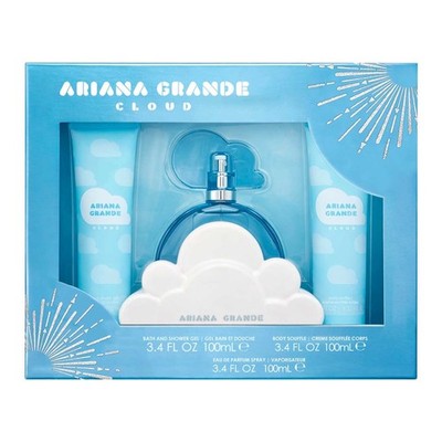 Cloud by Ariana Grande 3pc Set 3.4oz EDP + 3.4oz Shower Gel + 3.4oz Body Souffle