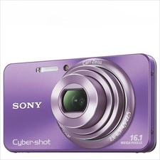 Sony Cyber-Shot DSC-W570 Digital Camera 16.1MP 6x Digital Zoom 720p HD Purple