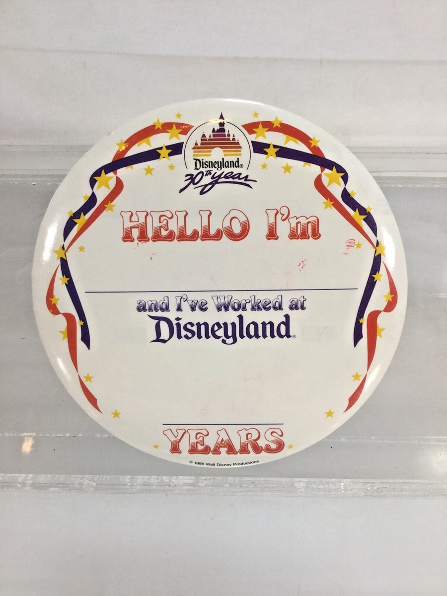 1985 Disney 乐园饰针、臂章、纽扣(1968-现在) | eBay