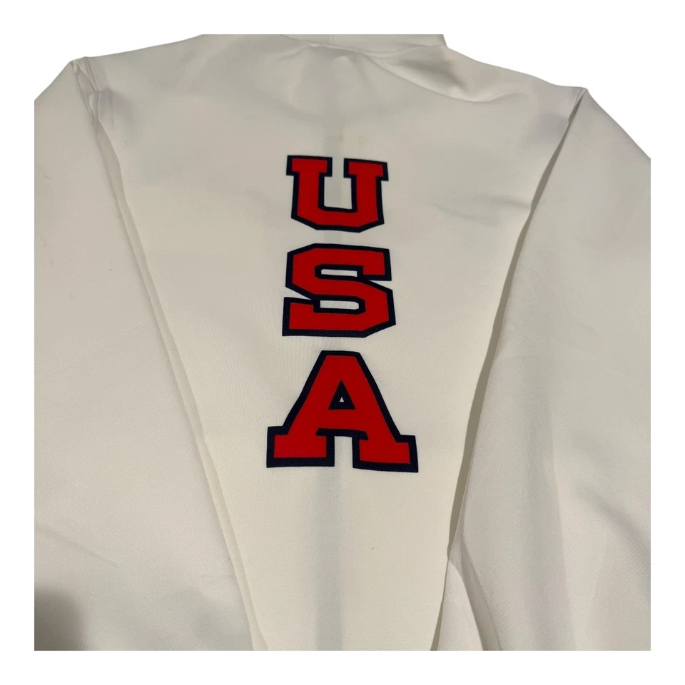 Sudadera con capucha cremallera completa Nike Team USA Basketball Showtime para hombre XL DC2445-106 Foto 3 de 4