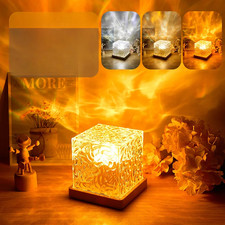 Ocean Wave Glow Lamp Underwater Projector Light with 16 Colors for Home, Office