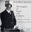 MAURICE RAVEL - Composer As Pianist  Conductor - CD - Box Set -  Excellent 
