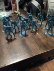 Vintage Tim-Mee Marx Cape Canaveral US Air Force Blue Plastic Guys (13)