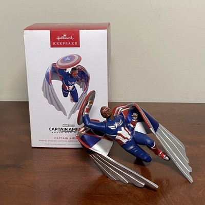 Hallmark Keepsake Marvel 2025 Captain America Brave New World Ornament Neu in OVP