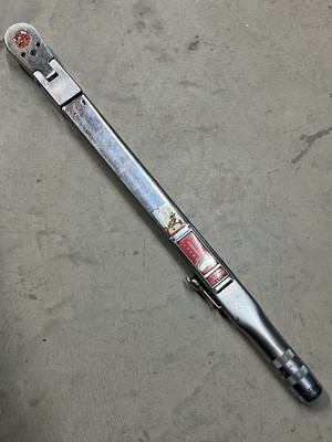 Snap-on 1/2'' Drive Flex-Head Torque Wrench - Part #TQFR250C - Made in USA