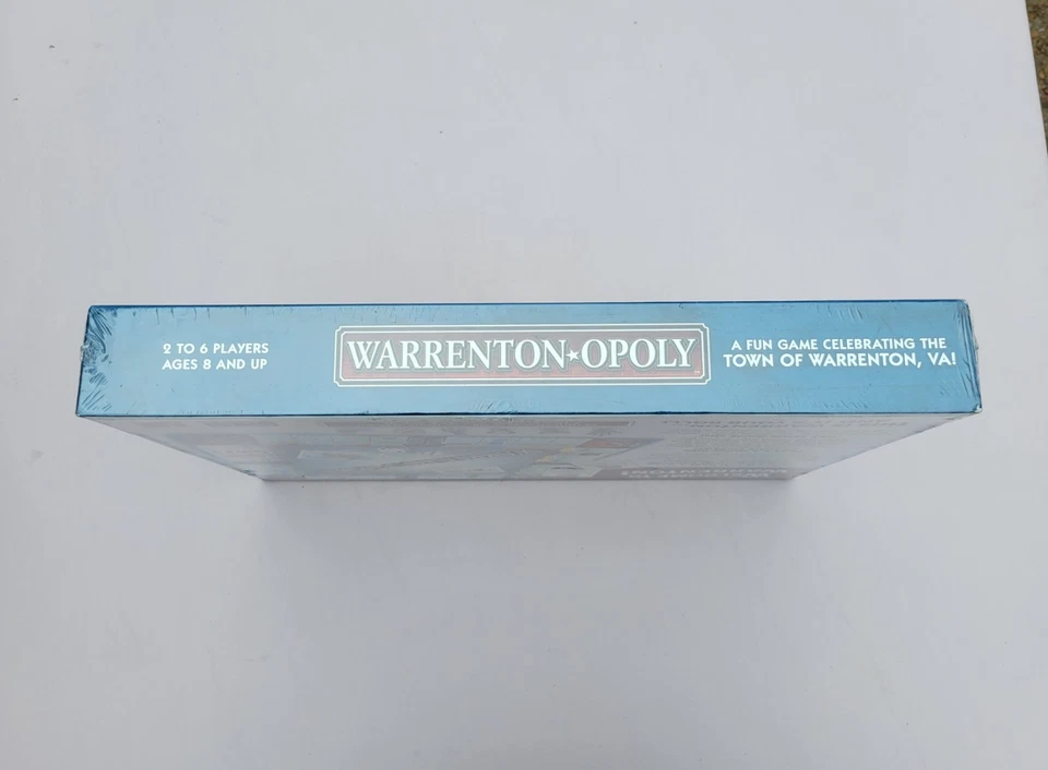 Warrenton-opoly Board Game Warrenton, Virginia VA - NEW SEALED - Image 4 of 4