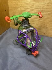 1991 Playmates Teenage Mutant Ninja Turtles TMNT - Rocksteady Pogo Copter
