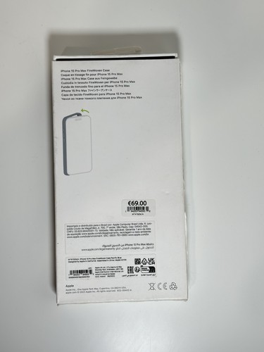 Apple Funda de Trenzado Fino con MagSafe para iPhone 15 - Azul Pacífico - Imagen 6 de 7