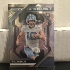 2024 Panini Prizm Draft Picks - New Recruits Drake Maye #NR-DME (RC)