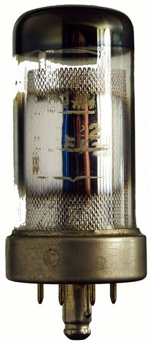 EF22 Pentode, mesh. Eine Radioröhre von Miniwatt. ID22728