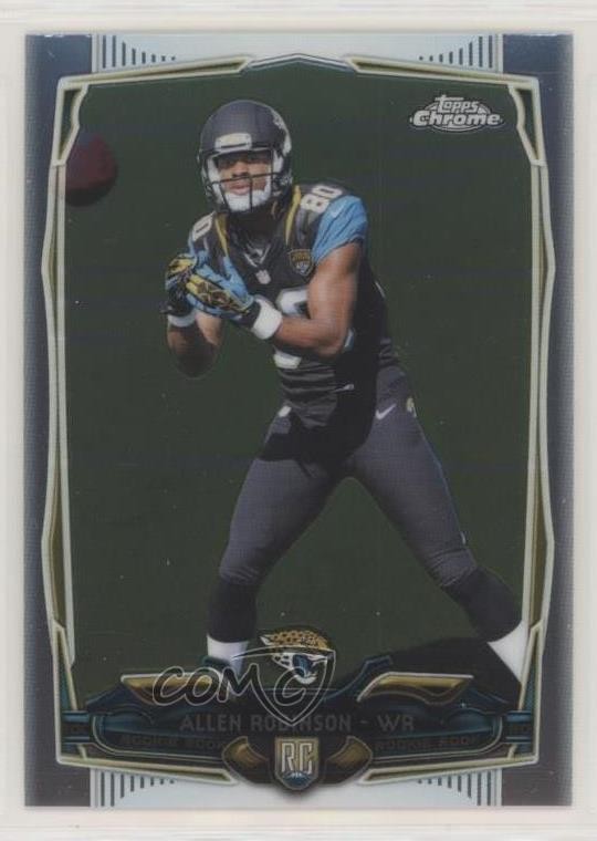 2014 Topps Chrome Allen Robinson (Catching) #172 e7o
