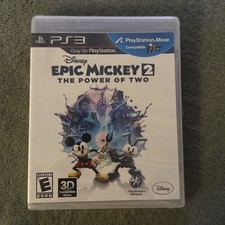 Disney Epic Mickey 2 the Power of Two Complete PS3 Brand New Sealed 