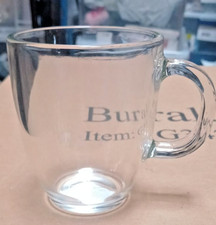 Bodum Bistro Coffee Mug 350ml Transparent Glass Tea Cup Microwave Safe Pack of 1