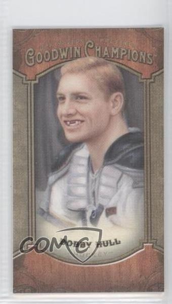 2014 Upper Deck Goodwin Champions Mini Canvas Bobby Hull #12 HOF 0a7