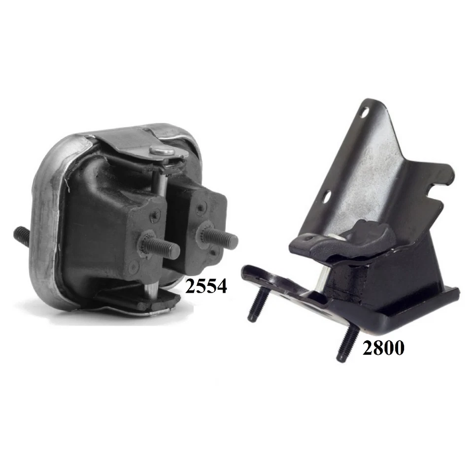 2 piezas montaje de motor y transmisión para Cadillac 60 Special 1993 4,9 L Foto 2 de 4