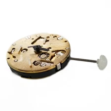 Gold 23.3mm DIA 6 Hands Watches Quartz Movement Repair Parts For ISA 9232