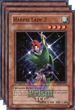 X3 Playset 1st Ed Harpie Lady 2 SD8-DE014 Yugioh