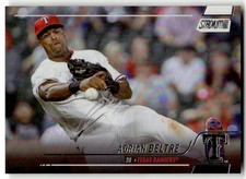 2022 Stadium Club Adrian Beltre Rainbow Foilboard #/25 #113