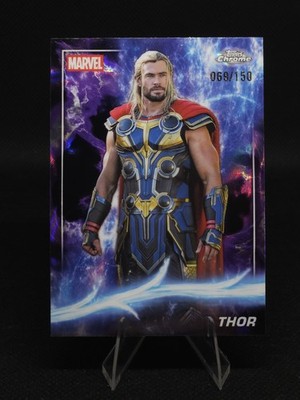 2025 Topps Marvel Studios Chrome Thor #134 Phase Four 069/150