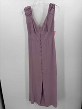 Pre-Owned Altar'd State Purple Size Small Maxi Short Sleeve Dress