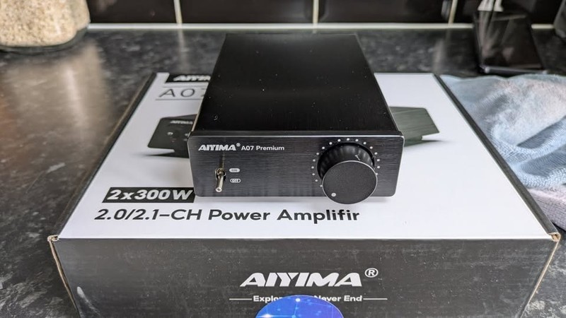 Upgrade AIYIMA A07 Premium TPA3255 Power Mini Amplifier 4 Ohm 300Wx2 Hifi Class