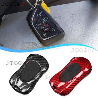 Real Carbon Smart Key Fob Cover For Corvette C8 Stingray Z06 Z51 Convertible 20+