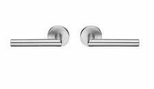 Emtek S200ST-SS Stuttgart Privacy Door Lever Set - Brushed Stainless Steel