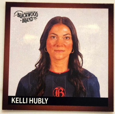 #ad 2025 Parkside Beachwood Brand NWSL Kelli Hubly Brown #3 Serial # 10 SP $69.00